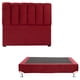 thumbnail image 1 of Box Base Cama Matrimonial + Cabecera Kami Rojo, 1 of 8