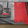 thumbnail image 6 of Ambesonne Europe Place Mats Set of 4, London Retro Phone Booth, Standard Size, Red Grey, 6 of 6