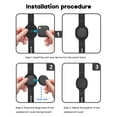 thumbnail image 2 of Jesscasday Anti-Lost Silicone Band Bracelets Protective Case Holder Suitable for SmartTag Adjustable Wristband Children Accessories, 2 of 16