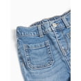 thumbnail image 3 of Wonder Nation Toddler Girl Fashion Denim Jeans, Sizes 12M-5T, 3 of 4