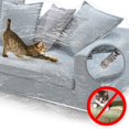 thumbnail image 2 of Funda de sofá KEBE transparente más gruesa e impermeable para mascotas, 96 x 42 x 42 cm, 2 of 6