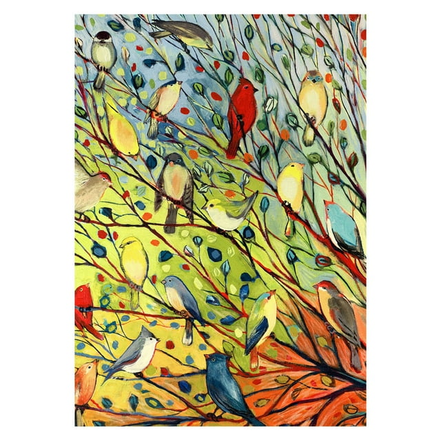 Toland Home Garden 119537 Tree Birds 12.5 x 18 Inch Decorative, Garden Flag (12.5" x 18")
