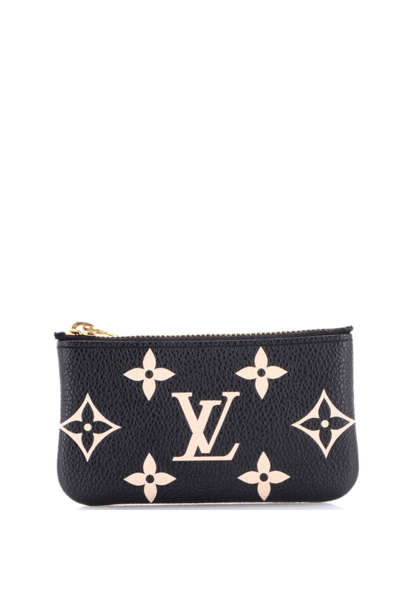 Pre-Owned Key Pouch Bicolor Monogram Empreinte Giant By Rebag