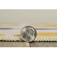 thumbnail image 7 of Linon Outdoor Washable Area Rug Collection, Ivory and Yellow, 2' x 3', 7 of 7