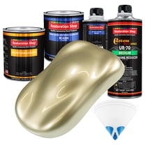 Antique Gold Metallic Quart URETHANE BASECOAT CLEARCOAT Car Auto Body Paint Kit