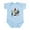 Sky Blue, variant on CafePress - Infant Bodysuit - Baby Light Bodysuit, Size Newborn - 24 Months