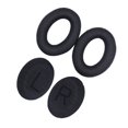 thumbnail image 1 of Tholdsy Almohadillas para los oídos, 2 uds., funda para juegos con cancelación de ruido, repuesto de piezas de reparación para auriculares QC25 Relojes inteligentes Negro, 1 of 6