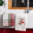 thumbnail image 3 of Celebration Plaid 100% Cotton Kitchen Towel, 3 of 5
