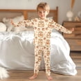 thumbnail image 6 of Capybara Animal Pattern Cotton Pajamas 2 Piece Set Sleepwear Soft and Comfortable Homewear Nightwear, 6 of 7