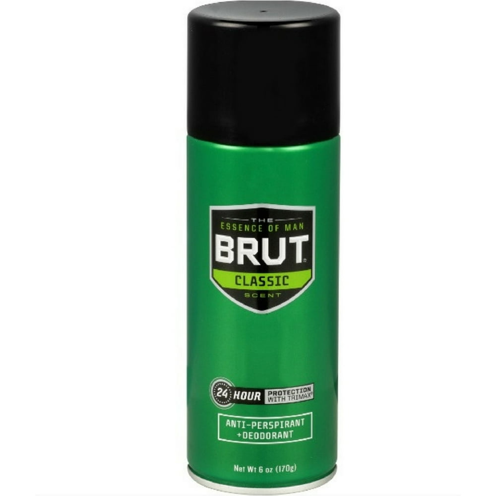 4 Pack BRUT AntiPerspirant Deodorant Spray, Classic 6 oz Walmart