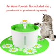 thumbnail image 4 of X  4PCS Pet Fountain Filters for Automatic Flower Water Dispenser Compatible for Cats and DogsUpgrade Visible Water Level  Dogs / Cats Drinking Bowl Water Dispenser with Filter + Flower M, 4 of 10