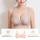 thumbnail image 1 of Ropa interior sexy con copa engrosada, sin aros ni costuras, fruncida, de pecho pequeño, para niña, sujetador ajustable grande, traje de mujer, 1 of 4