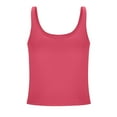 thumbnail image 2 of LLYWEY Cropped Tank Top with Built in Bra for Women Sleeveless Camisole Crop Tops ( Women's Plus), 2 of 6