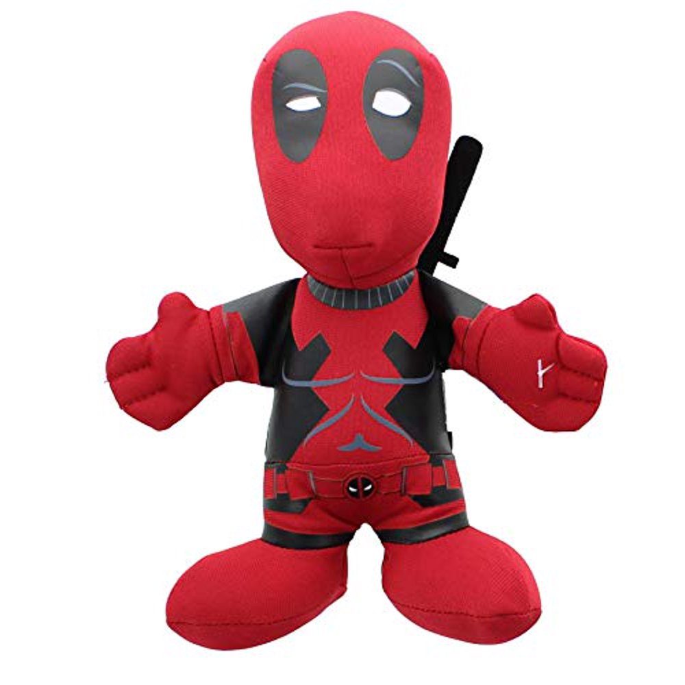 Marvel 7" Plush Bleacher Creature Deadpool with Swords