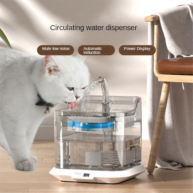 3L Smart Cats Water Dispenser Automatic Sense Dog Pet Water Drinker Dispenser Pets Dog Cats Drinking Fountain