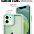 thumbnail image 2 of PeakDrop Compatible with iPhone 12 Case and iPhone 12 Pro Case, Clear Full Body Heavy Duty Protective Case Transparent Cover (2X Glass Screen Protector Included) (6.1 inch, 2020) - Mint, 2 of 9