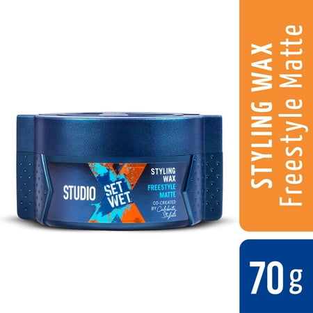 Set Wet Studio X Hair Styling Wax For Men - Freestyle Matte 70 (Best Hair Wax For Men In India)