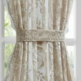 thumbnail image 3 of Warm Home Designs 30" W x 72" L Gold Linen Lace French Door Curtains. LFD Linen 30x72, 3 of 3