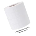 thumbnail image 2 of Raindrops Self Adhesive Writable White Blank Label Sticker for Storage Bin and Container Use, 2 of 7