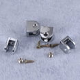 thumbnail image 6 of SHINYPASING Glass Connector Zinc Alloy Silver 6Pcs, 6 of 8