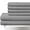 Light Grey, variant on 21" Extra DEEP Pockets 6 Piece Sheet Set - 800-Thread-Count, 100% Egyptian Cotton |1 Fitted, 1 Flat, 4 Pillowcases| 800TC Long Staple Egyptian Cotton