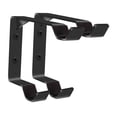 thumbnail image 2 of S SERENABLE 2 Pieces Bike Wheel Rack Black Spare Tire Rack Fittings Garage Sturdy Holder, 2 of 9