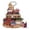 Multicolor, variant on 12Pc Patriotic 4Th Of July Layered Tray Wooden Sign Decor - Decorative For Independence Day Home & Party Themed Accents - Housewarming Gift For Friends Family Fourth Of July Event