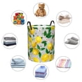 thumbnail image 6 of Haiem Lemon1 Leather Dirty Clothes Laundry Basket,Sturdy & Waterproof,Collapsible Round Design For Efficient Space Management,Multi-Purpose Storage Basket, 6 of 8