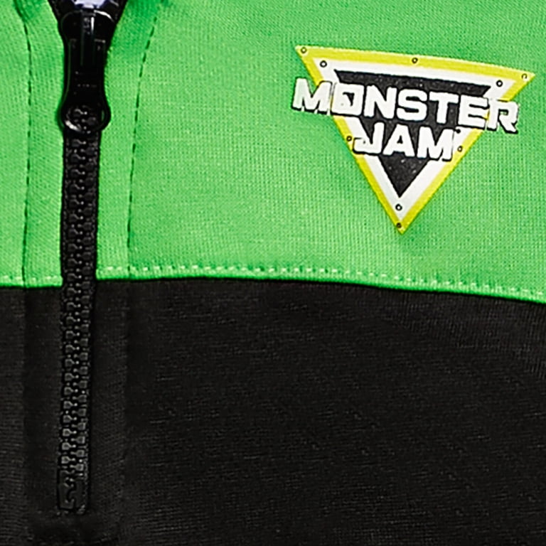Monster Jam Toddler Boys' Half Zip Fleece Hoodie photo 4
