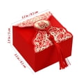 thumbnail image 2 of MasteelfCA 20 Pcs Exquisite Packing Gift Box Red Gift Candy Case Portable Wedding Candy Box, 2 of 7