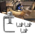 thumbnail image 4 of Maytalsory 4pieces Stainless Steel C Clamp For Woodworking And Metalworking Projects Very Strong. Welders 4pcs 0-20mm range, 4 of 6