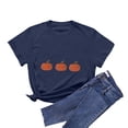thumbnail image 5 of Godom Halloween Shirts for Women Halloween Ghost T-Shirts Pumpkin Graphic Shirt Short Sleeve Tops, 5 of 6