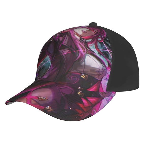 Unisex Kafka Honkai Star Rail (1) Baseball Cap Adjustable Trucker Hat for Running Sports Hiking Camping