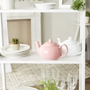 Stoneware Teapot, Pink