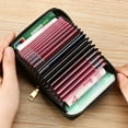 thumbnail image 2 of Zipper Around Credit Card Holder, Mini Printed Clutch Coin Purse, Portable Card Wallet With Multi Card Slots, 2 of 6