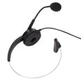thumbnail image 3 of Auriculares monoaurales de 3,5 mm para empresas, cómodos y ajustables, con micrófono para teléfonos y portátiles, 3 of 5