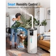 thumbnail image 5 of Lacidoll Whole House Humidifier for home, 16L/4.2Gal, 1500 sq.ft., Ultrasonic Cool Mist Humidifier for Room, White, 5 of 8