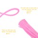 thumbnail image 2 of 200pcs Twisted Chenille STEMS Colored Pipe Cleaners para niños DIY Crafts Haciendo, 2 of 6