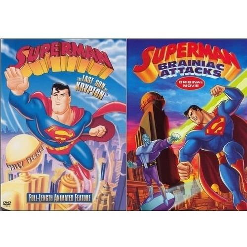 Superman: Last Son Of Krypton / Superman: Brainiac Attacks (Walmart Exclusive) (Full Frame) Superman: Last Son Of Krypton / Superman: Brainiac Attacks (Walmart Exclusive) (Full Frame)