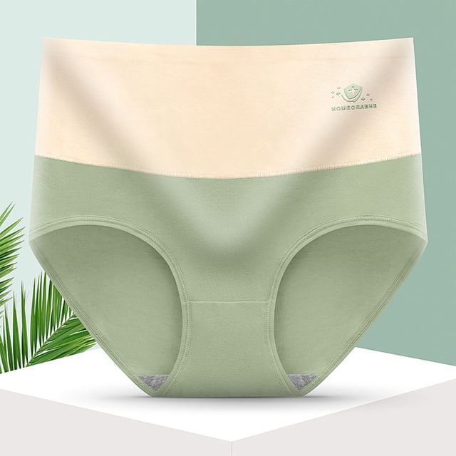 Puntoco Ropa interior para mujer, calzoncillos transpirables con realce de glúteos y cintura alta de talla grande para mujer
