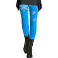 thumbnail image 5 of JJHGVB Snowflake Graphic Tights Pants Legging Tights Leggings for Women Fashion Printed Stretch Yoga Pants Casual Comfort High Waist Sports Legging Leggings for Women Z1 Blue 2XL, 5 of 6