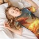 thumbnail image 5 of Fotbe Red And Blue Fire Dragon B Pijama Estampada de 2 Piezas para Niños – Ropa de Dormir de Manga Corta Cómoda para Niños y Niñas, Camiseta y Shorts de Algodón-Small, 5 of 6