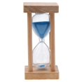thumbnail image 4 of DOMELAY 4x5 Minutes Wooden Hourglass Sandglass Sand Timer Clock Blue, 4 of 9