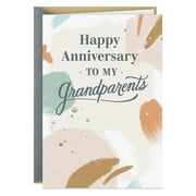 Hallmark Anniversary Card for Grandparents (Partners in Life and Love)