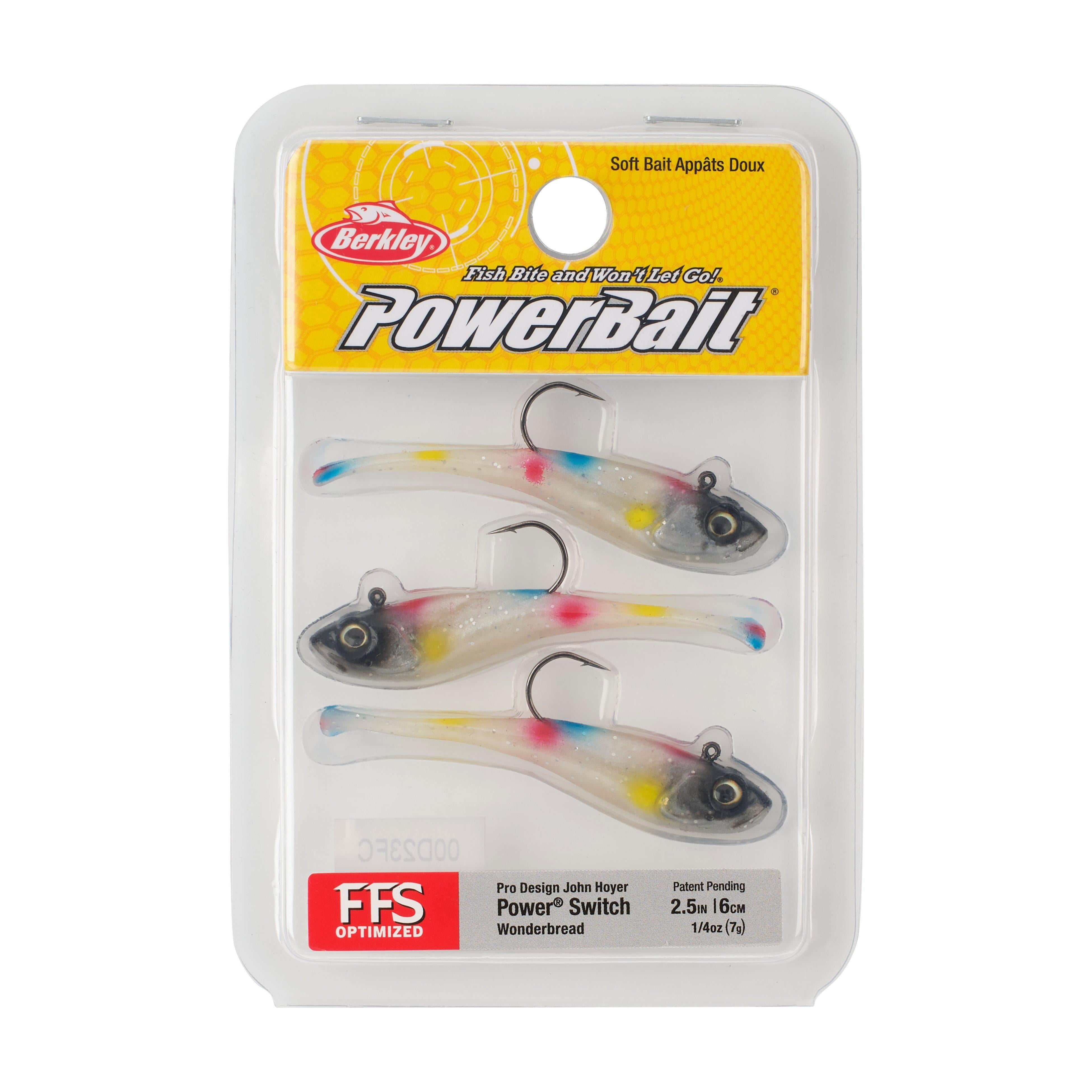 Berkley PowerBait® Power® Switch, 2.5 in, Wonderbread