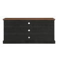 thumbnail image 6 of Mainstays Farmhouse TV Stand for TVs up to 70", Black/Walnut, 6 of 9