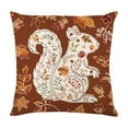 thumbnail image 2 of Hometravel Fall Maple Leaf Pillow Cover, Seasonal Linen Cushion Cover with Autumn Print, Decorative Throw Pillowcase for Sofa, Couch, Living Room Home Decor, 2 of 6