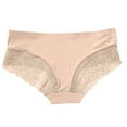 thumbnail image 6 of Sunvit-Panties Womens Seamless VPL-Free Underwear Hipster - Beige (Size XL), Nylon Spandex, Elastic-Free Waistband with Lace, All-Day Comfort for Daily/Form-Fitting Outfits, 6 of 9
