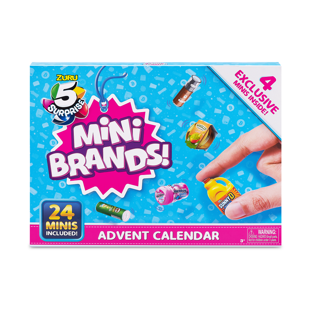 5 Surprise Mini Brands Disney Advent Calendar - Printable Word Searches