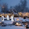 thumbnail image 2 of 3 PCS Christmas Penguin Acrylic 50 LEDs Light Up Outdoor Figurine Decor (Small), 2 of 6
